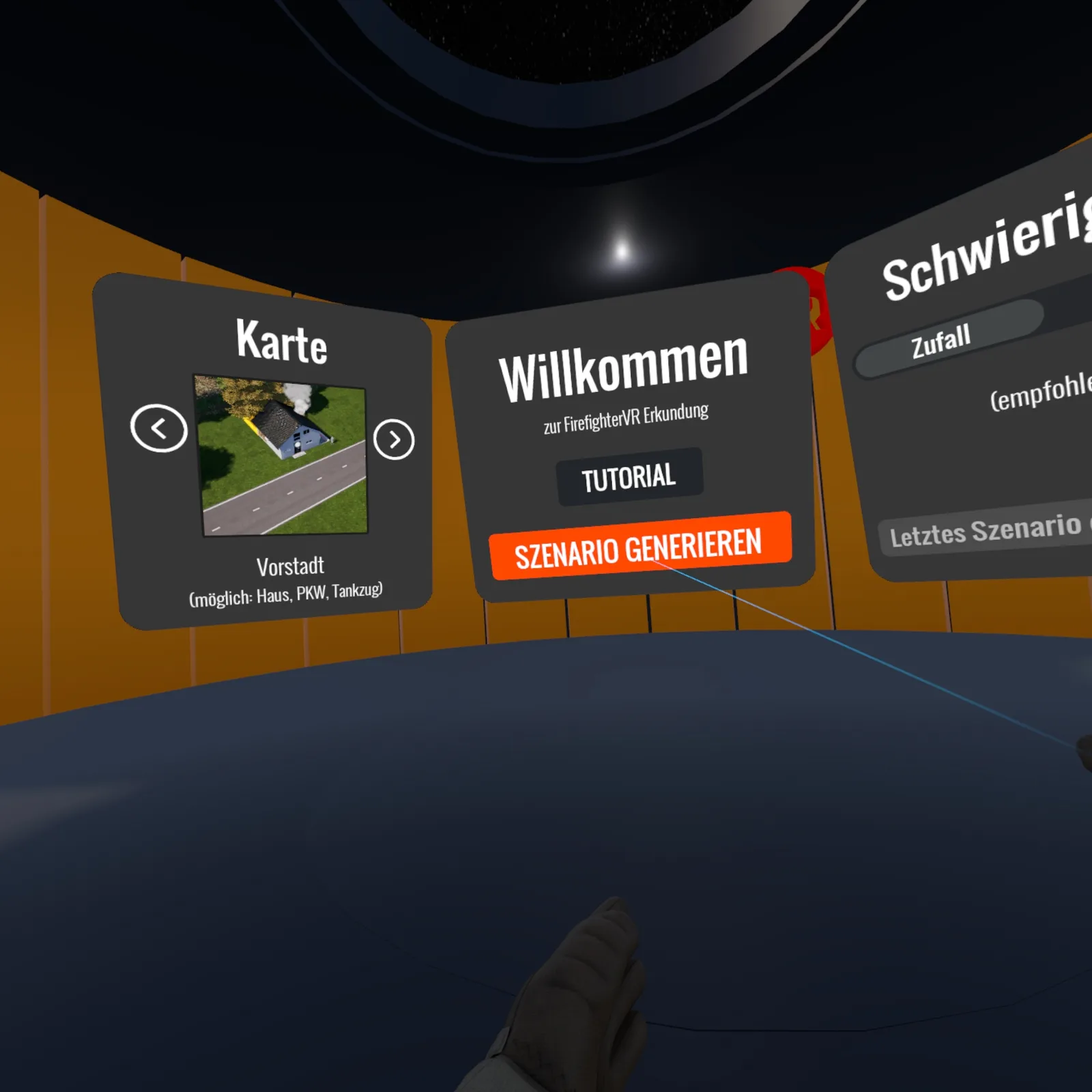 VR Erkundung Training – Gebäudestruktur beurteilen