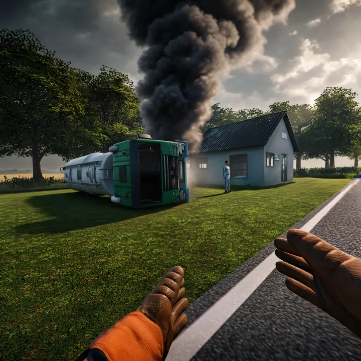 VR Erkundung – Einsatzstelle erkunden und beurteilen