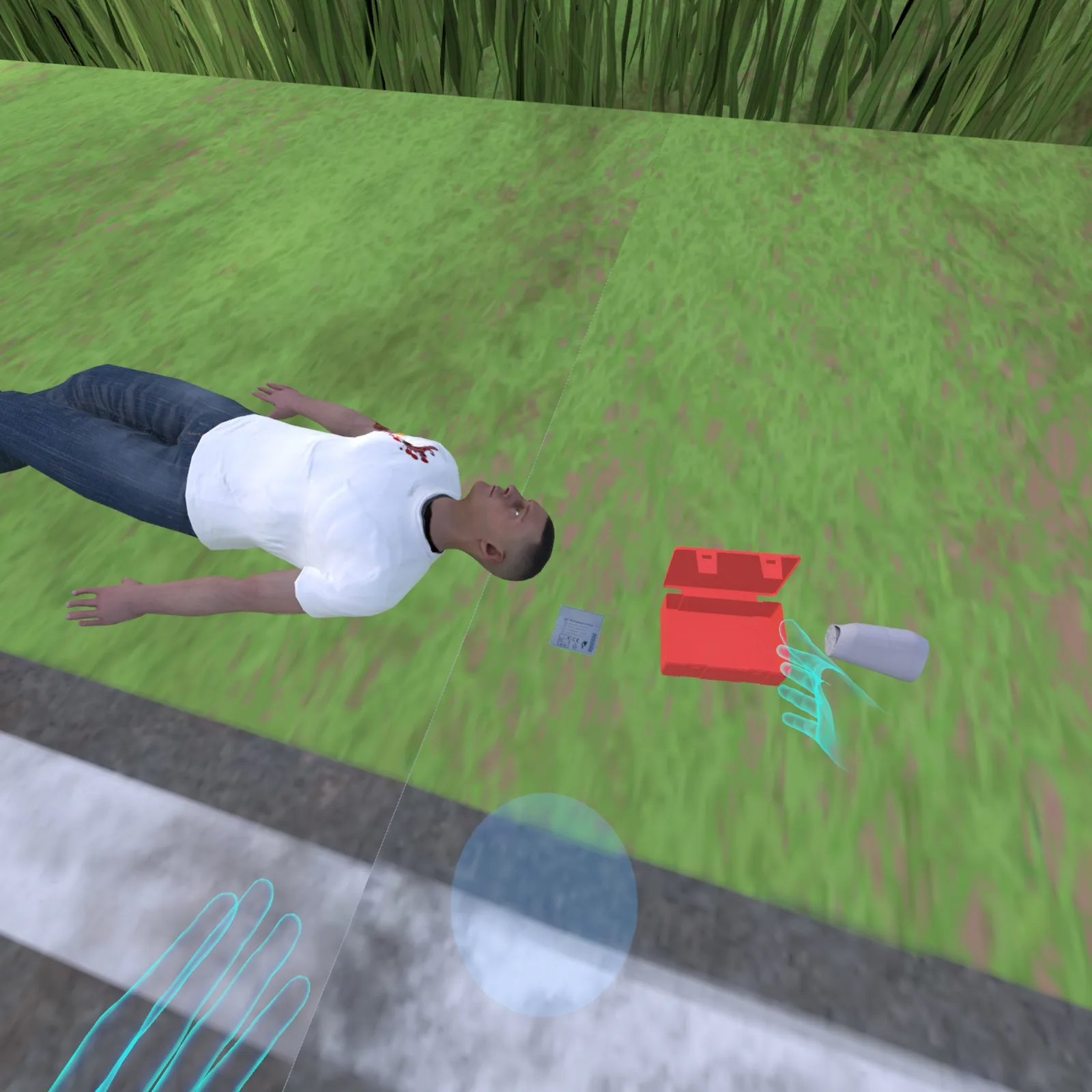 VR Erste Hilfe Training – Wundversorgung durchführen