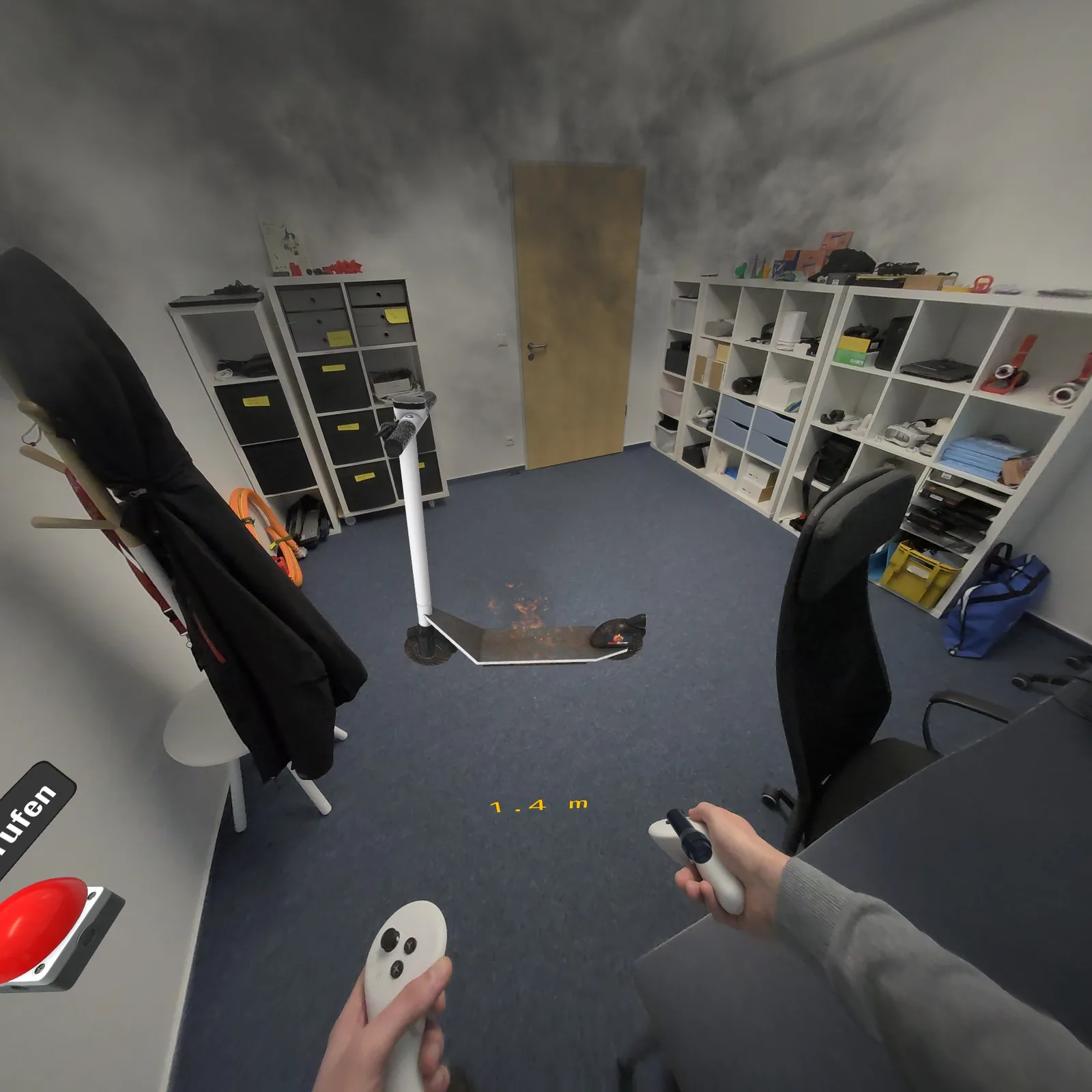 VR Feuerlöscher Training – Schulung mit Pulverlöscher