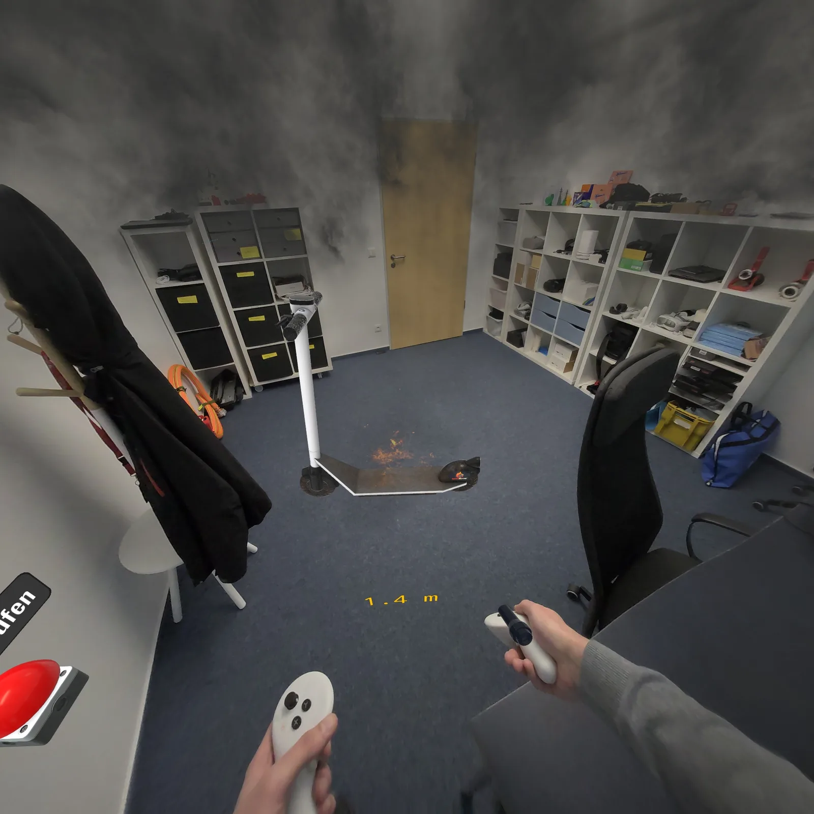 VR Feuerlöscher Training – CO2-Löscher Anwendung