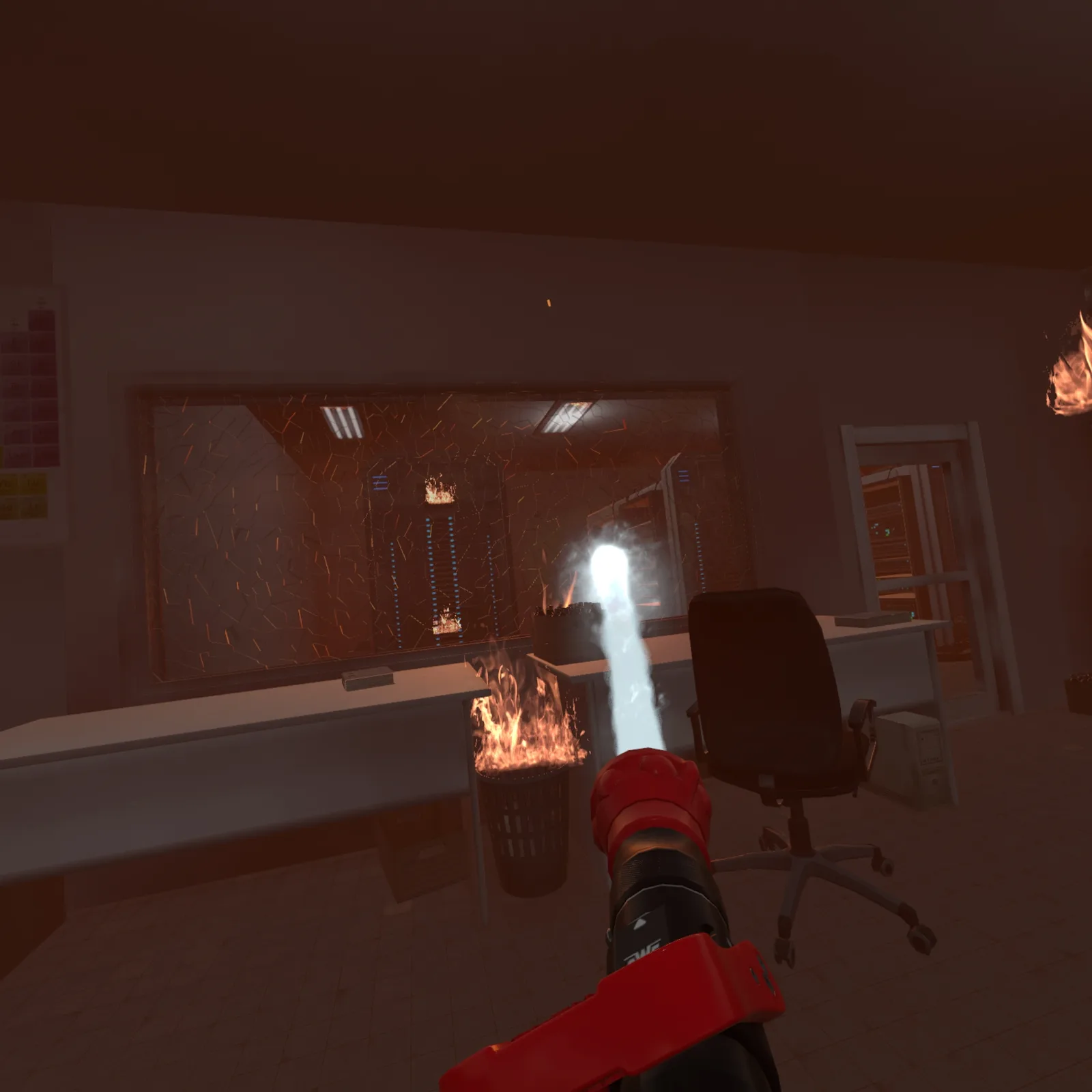 VR Flashover Training – Debriefing nach Flashover-Übung