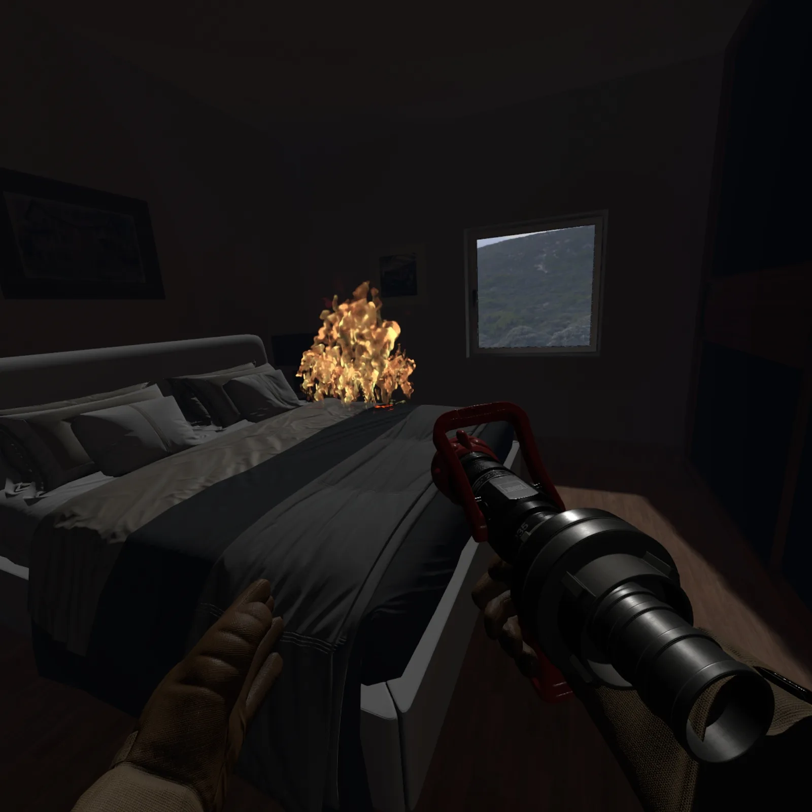 VR Innenbrand Training – Orientierung unter Nullsicht