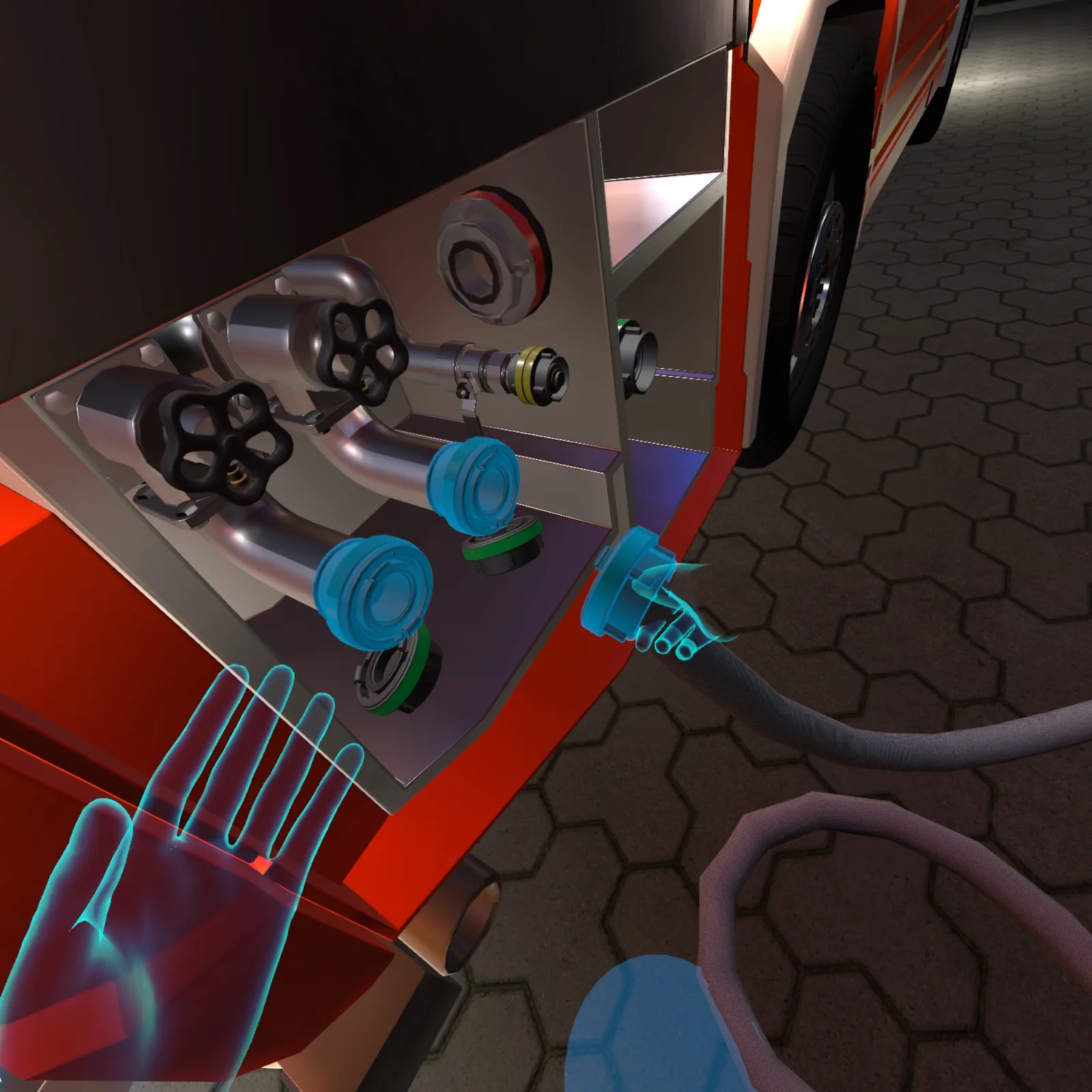 VR Kreiselpumpe Training – Druckregelung am Display