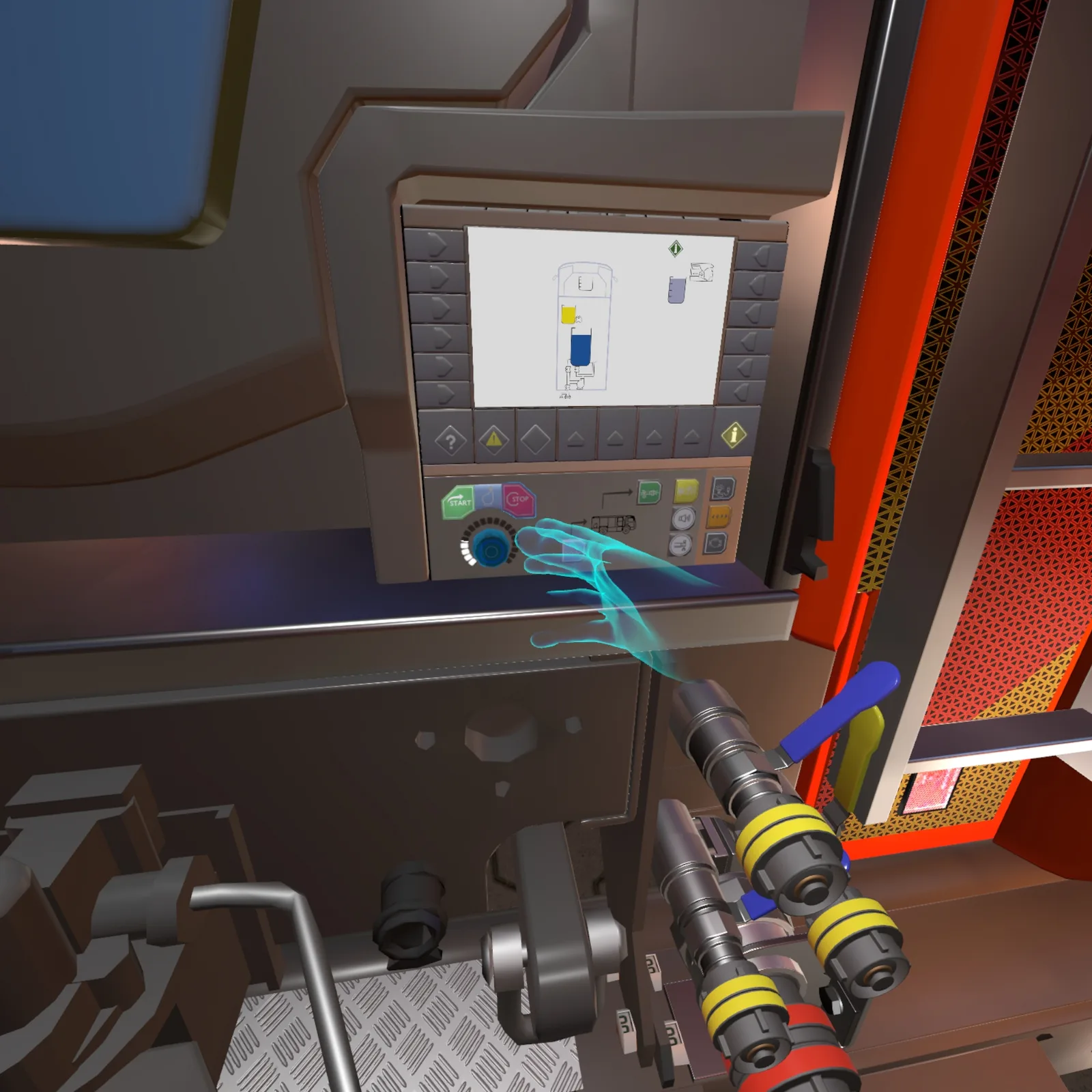 VR Kreiselpumpe Training – Wasserversorgung aufbauen