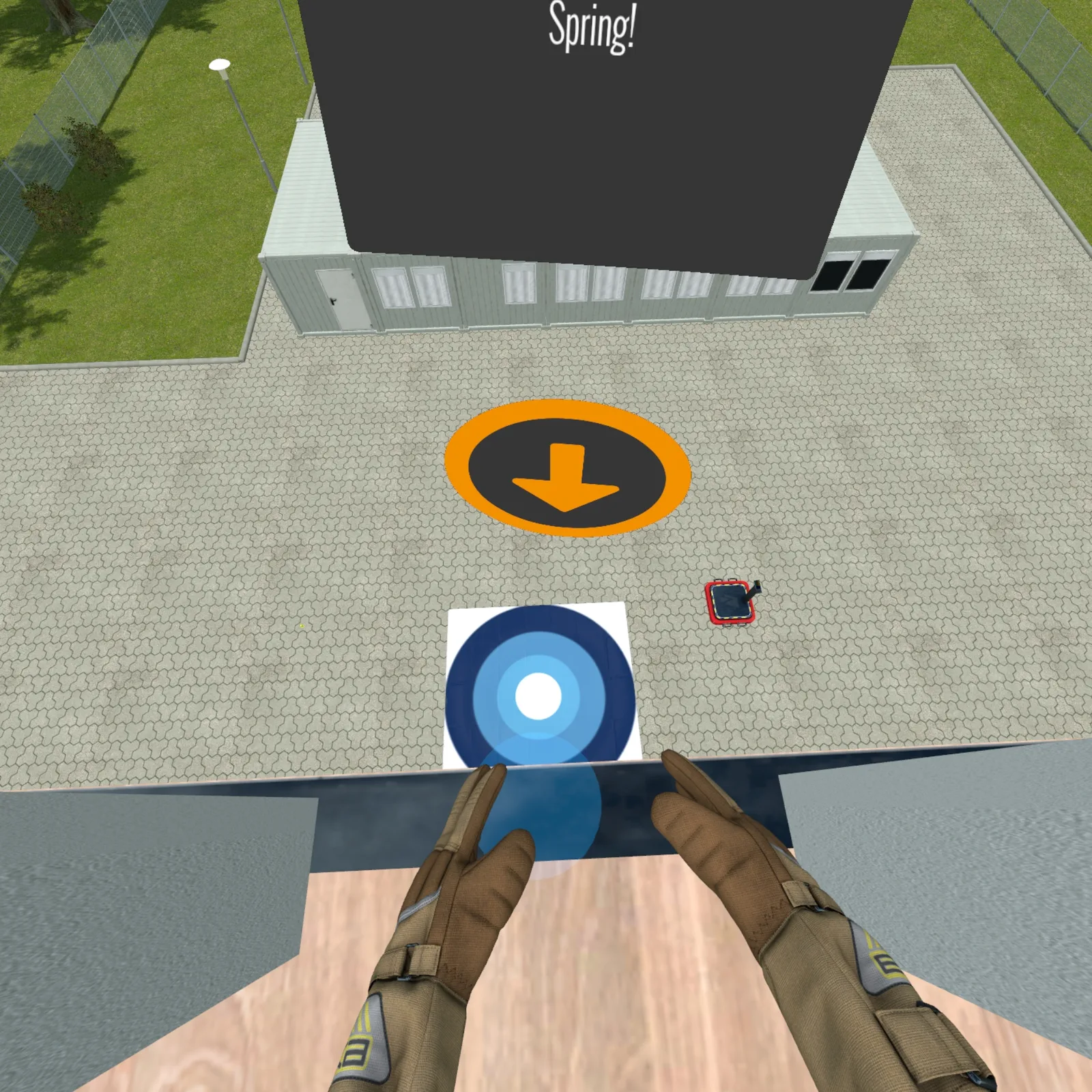 VR Sprungkissen Training – Höheneinschätzung