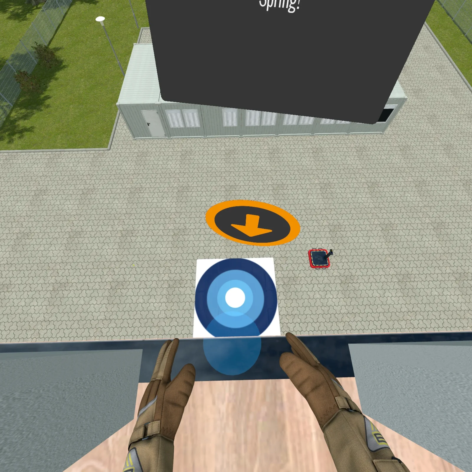 VR Sprungkissen Training – Auffangbewegung