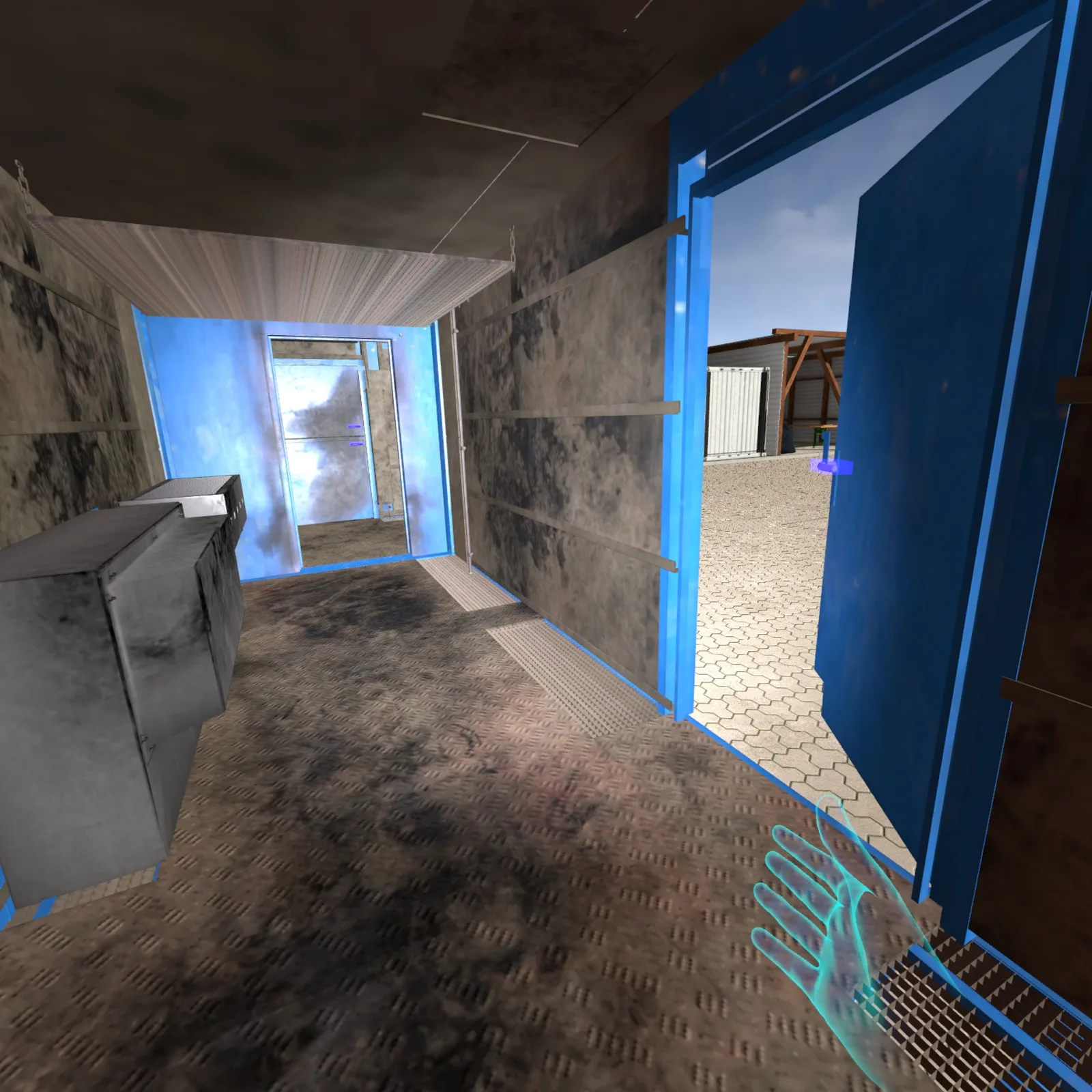 VR Übungsstrecken Training – Kriechstrecke durchqueren